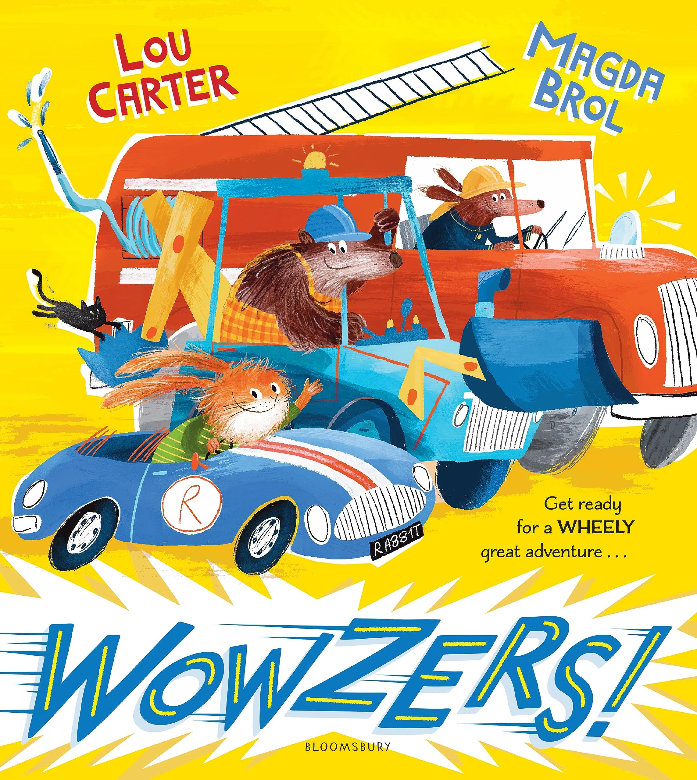 Front cover of the book 'Bloomsbury Wowzers!.' by Lou Carter.