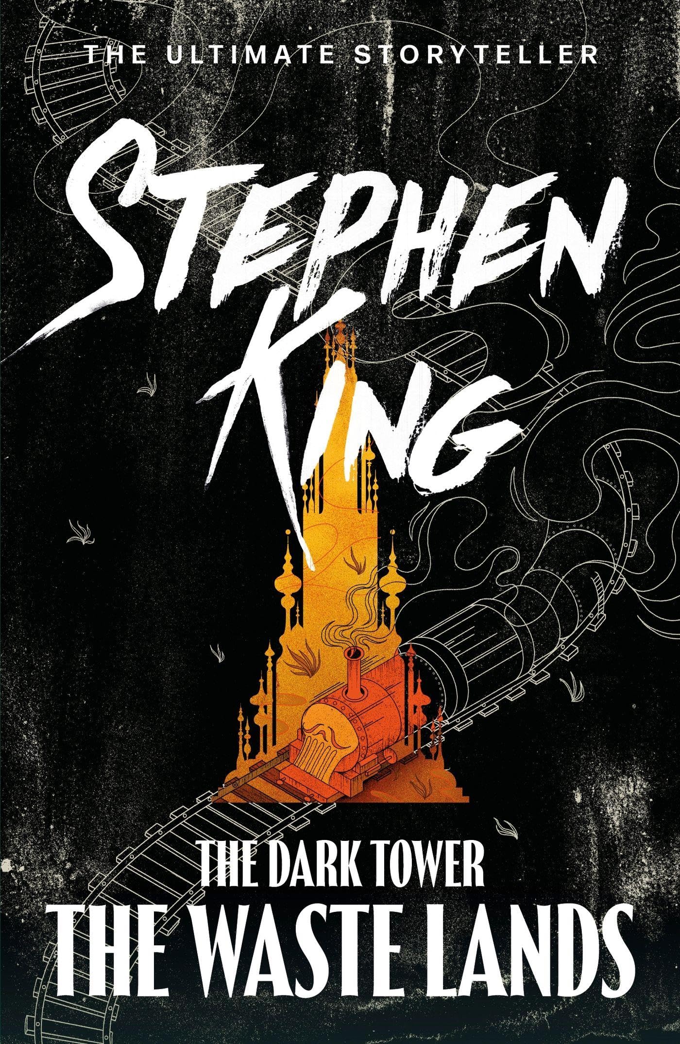 Front cover of the book 'Waste Lands' by Stephen King.