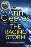 Front cover of the book 'The raging storm' by Ann Cleeves.