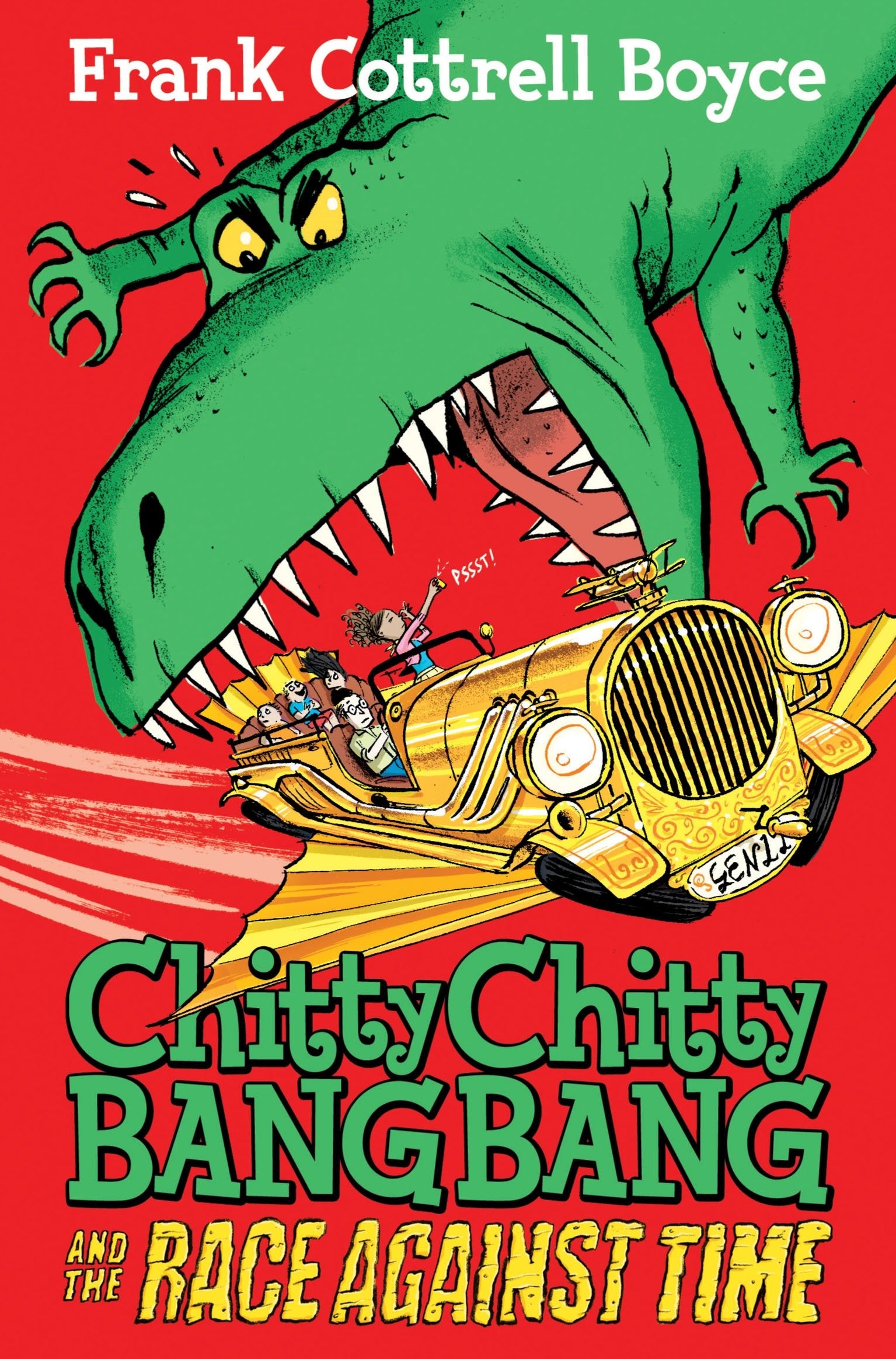 Front cover of the book 'Chitty Chitty Bang Bang and the Race Against Time' by Fleming, Ian.