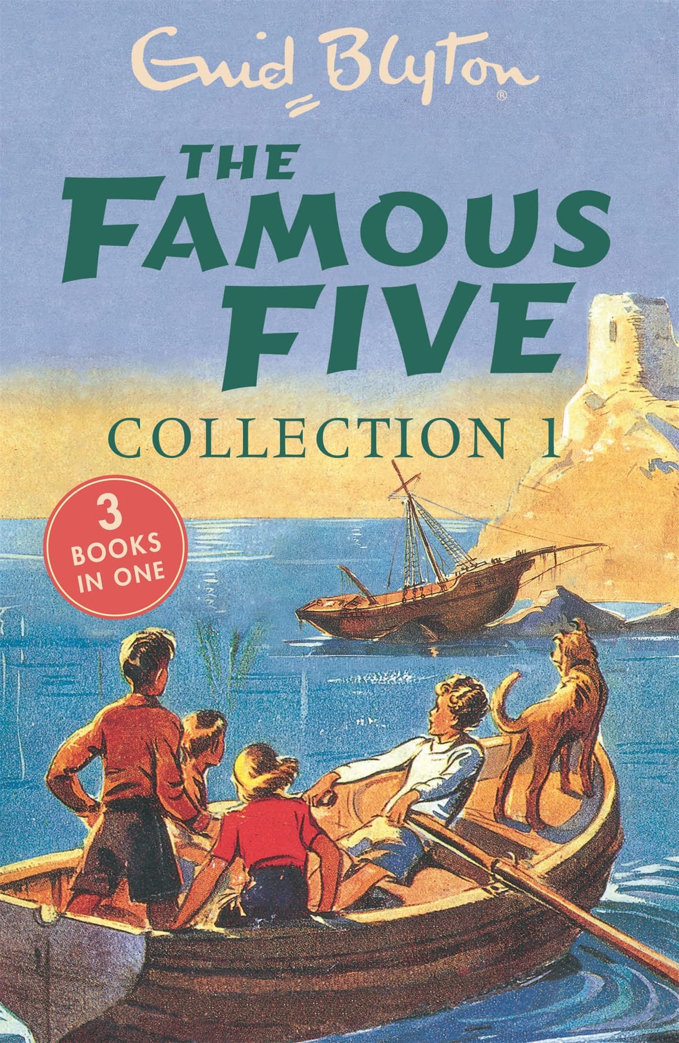 Front cover of the book 'Famous Five Collection 3 Books In 1' by Blyton, Enid.