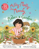 Front cover of the book 'Milly-Molly-Mandy Makes a Garden' by Joyce Lankester Brisley, Catharine Collingridge.