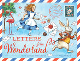 Front cover of the book 'Letters from Wonderland: An interactive Alice adventure with letters to open and a game!' by Lewis Carroll, Filippa Widlund.
