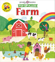 Front cover of the book 'Pop-Up Places: Farm' by Roger Priddy.