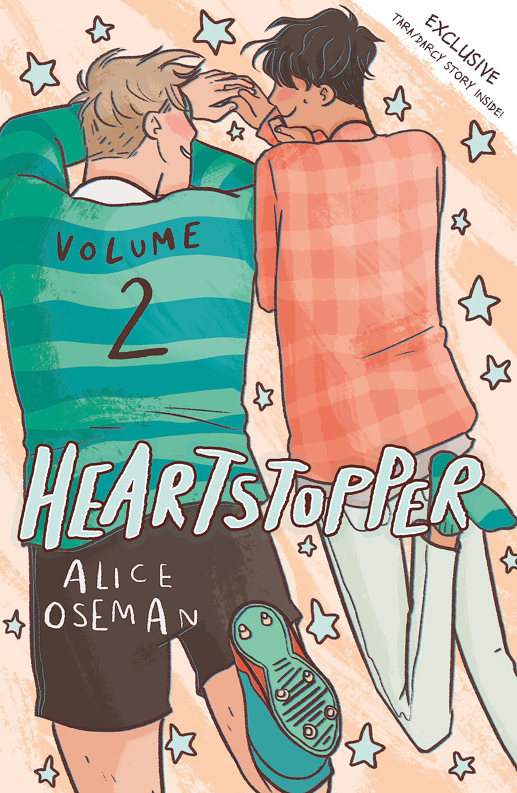 Front cover of the book 'Heartstopper Volume Two' by Oseman Alice.