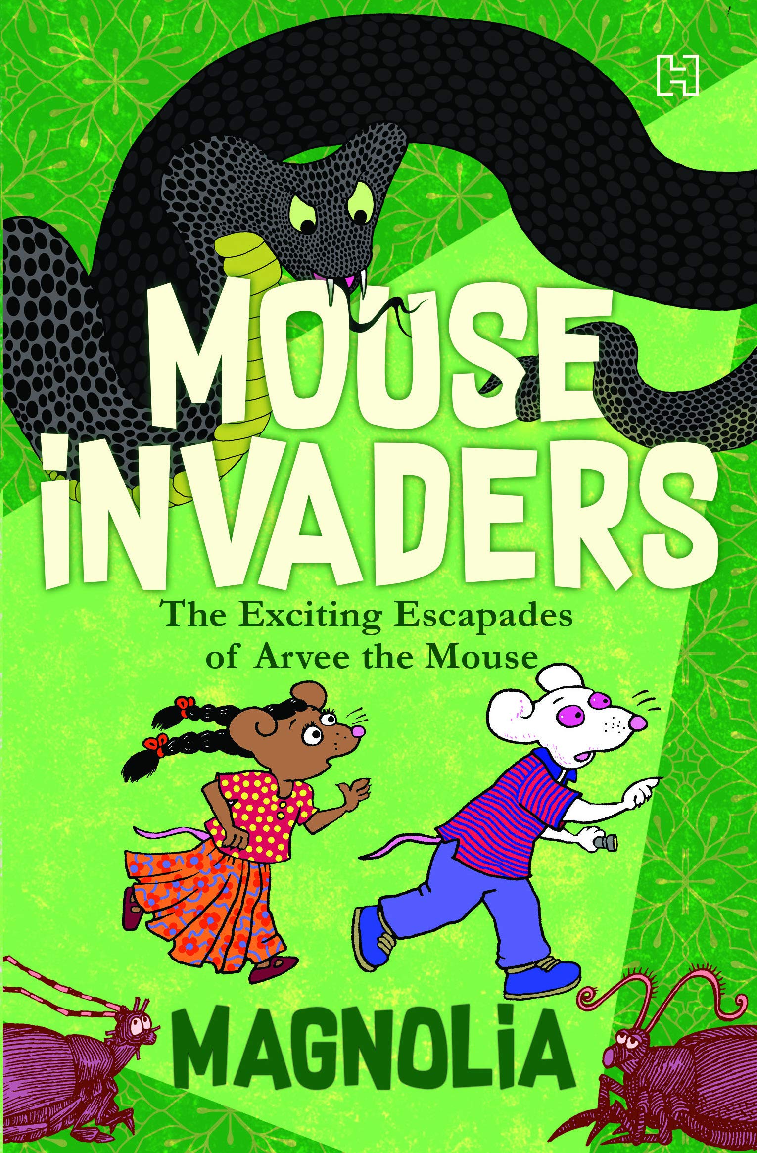 Front cover of the book 'Hachette India Mouse Invaders' by Magnolia.