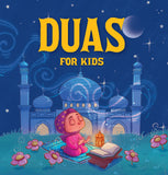 Front cover of the book 'Duas for Kids: Daily Islamic Prayers for Children Ages 3+ | Arabic Duas with English Transliteration and Meanings' by Penguin.