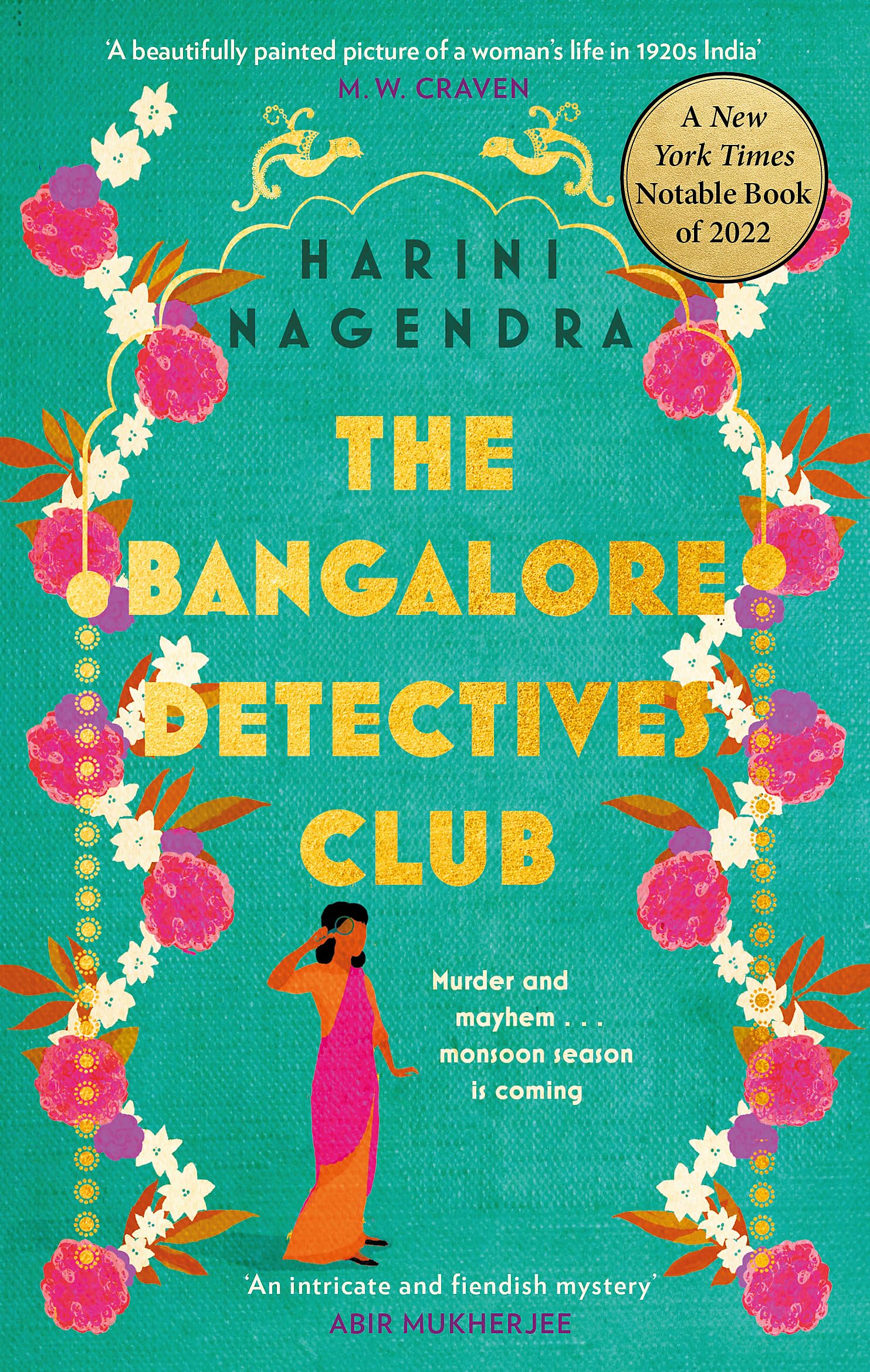 Front cover of the book 'The Bangalore Detectives Club (The Kaveri and Ramu Murder Mystery Series)' by Harini Nagendra.