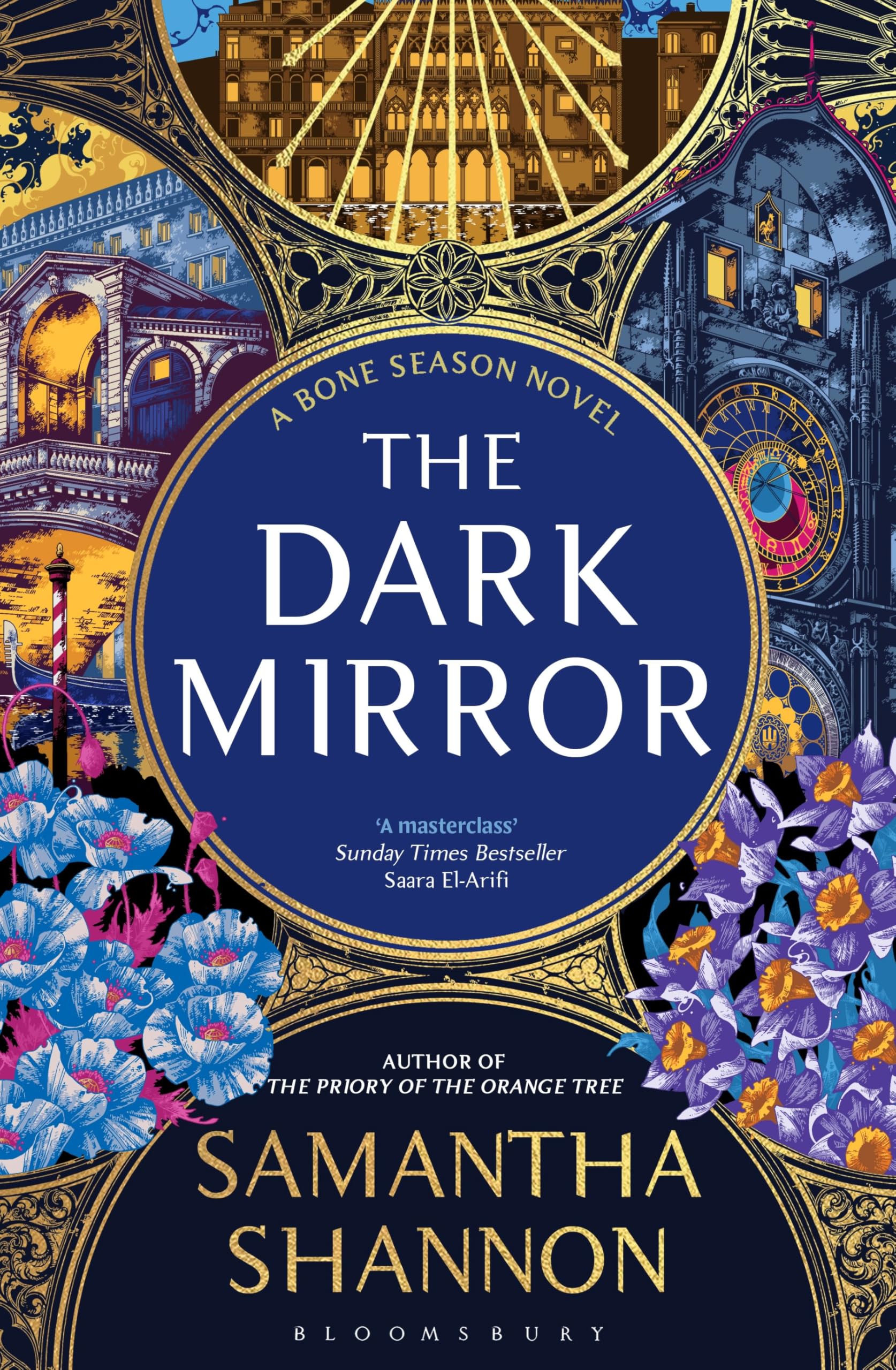 Front cover of the book 'The dark mirror' by Samantha Shannon.