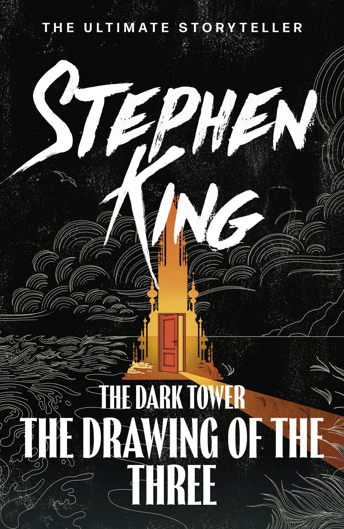 Front cover of the book 'Drawing of the Three' by Stephen King.