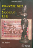 Front cover of the book 'Bhagavad Gita and Modern Life' by K.M. Munshi.