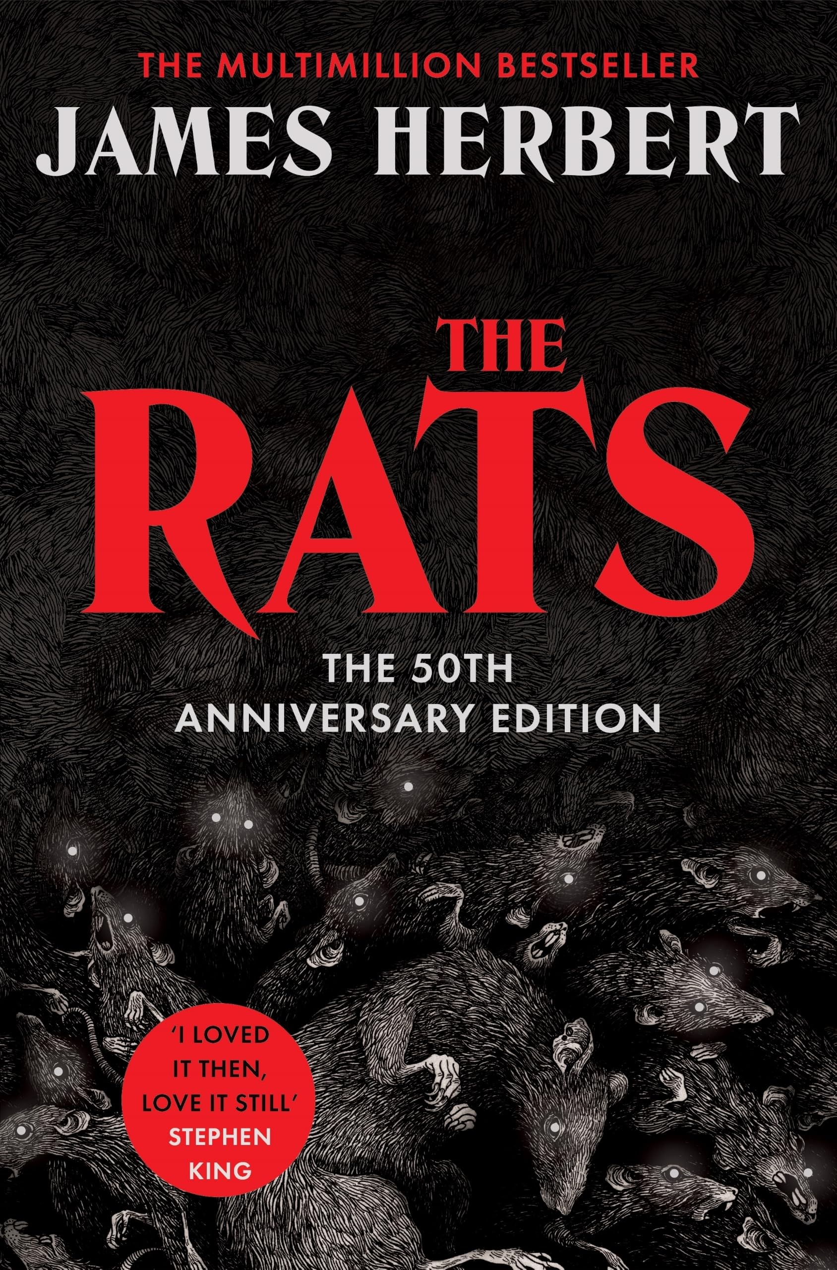 Front cover of the book 'The Rats (The Rats Trilogy, 1)' by James Herbert.