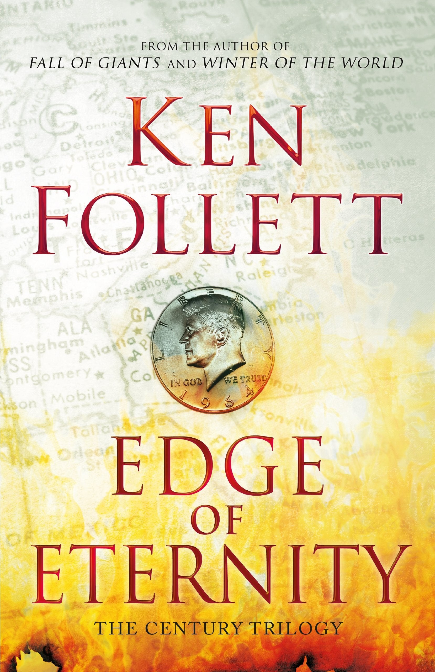 Front cover of the Paperback book 'Edge of Eternity Follett, Ken' by Follett, Ken.