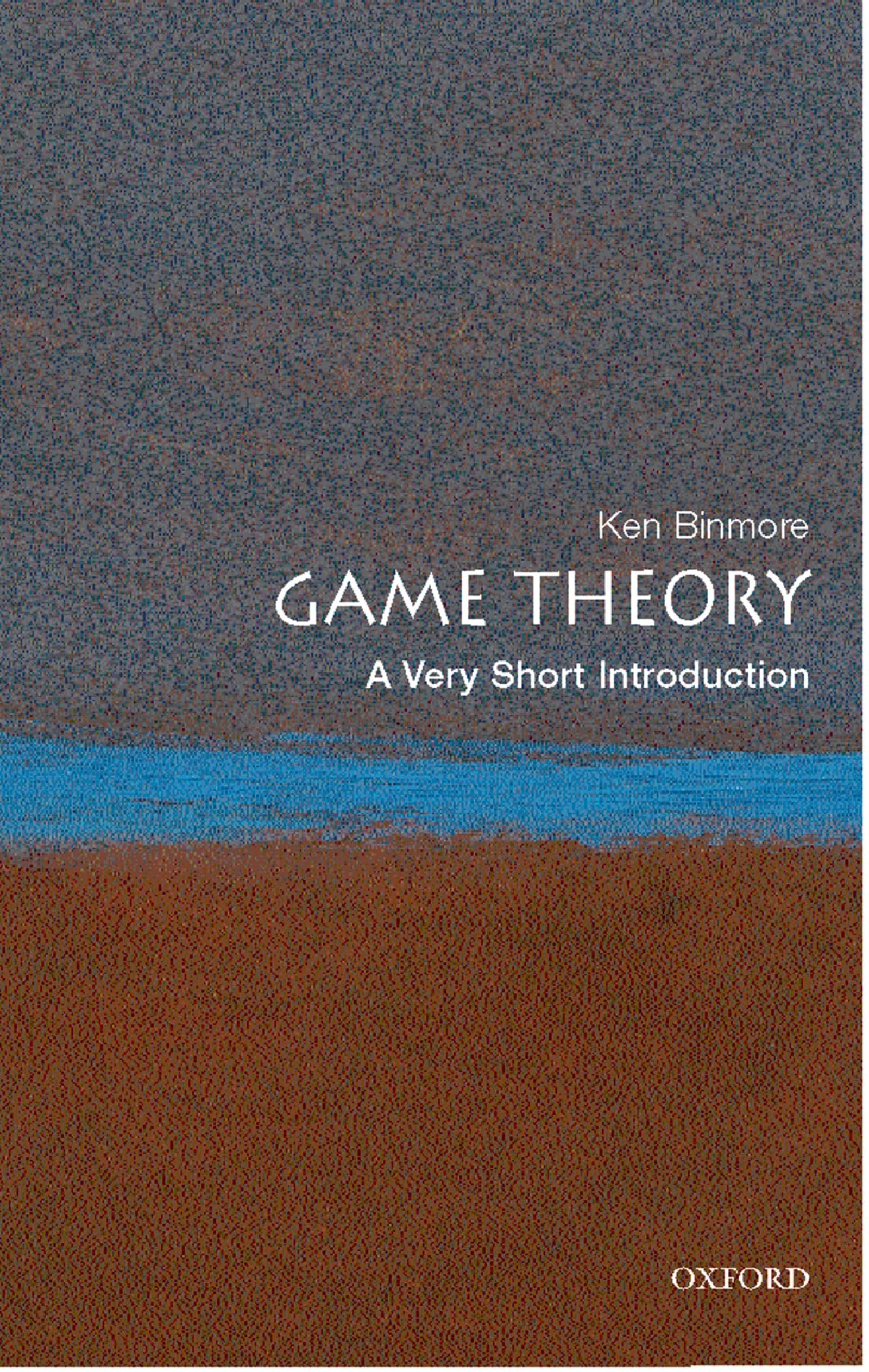 Game Theory: A Very Short Introduction |9780199218462|