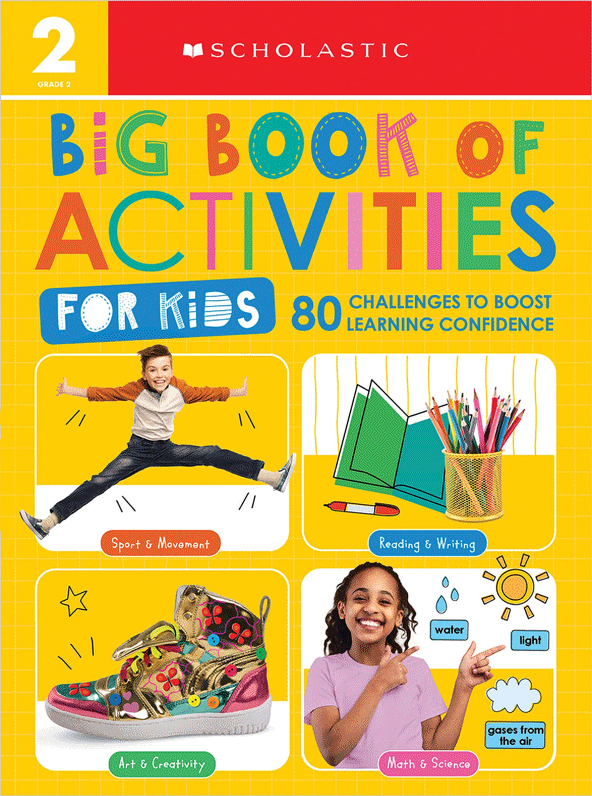 Front cover of the book 'Big Book of Activities for Kids: Scholastic Early Learners (Activity Book)' by Scholastic.