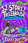 Front cover of the book 'MACMILLAN The 52-Storey Treehouse Colour Edition!.' by Andy Griffiths.
