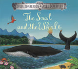 Front cover of the book 'The Snail and the Whale' by Julia Donaldson.
