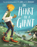 Front cover of the book 'The Heart of a Giant' by Hollie Hughes.