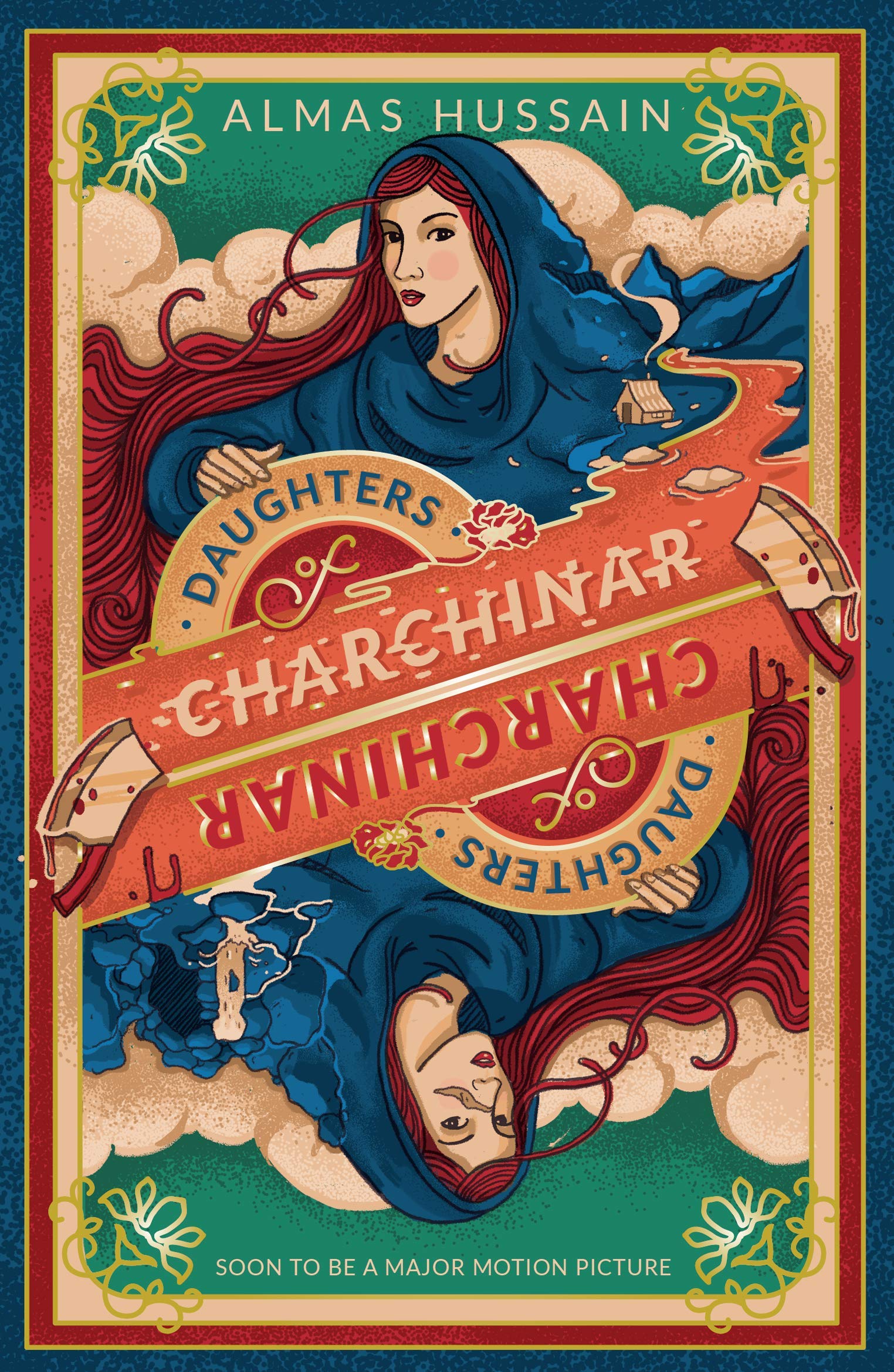 Front cover of the book 'Daughters of Char Chinar' by Almas Kabir Hussain.