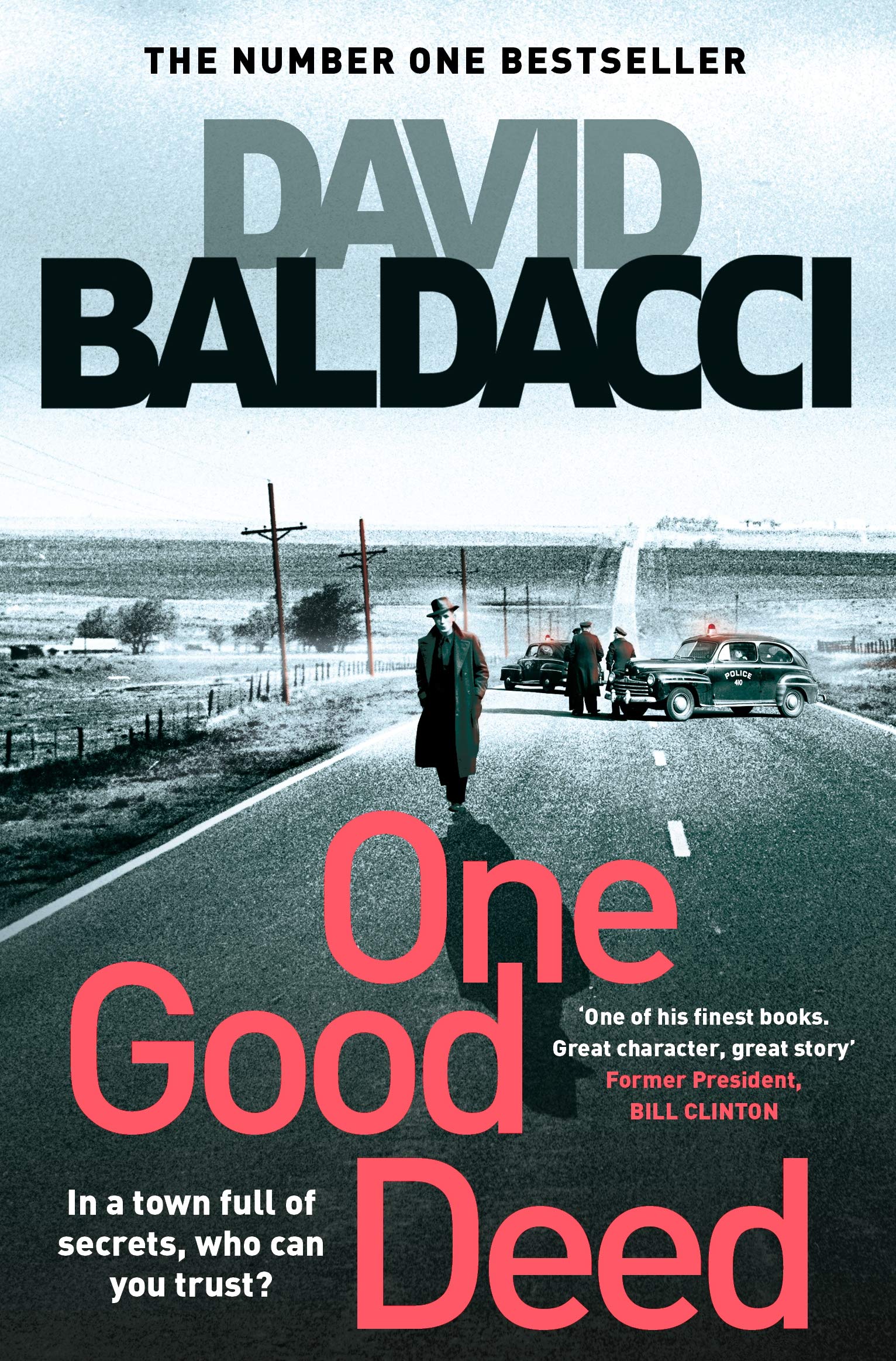 Front cover of the book 'One Good Deed' by David Baldacci.