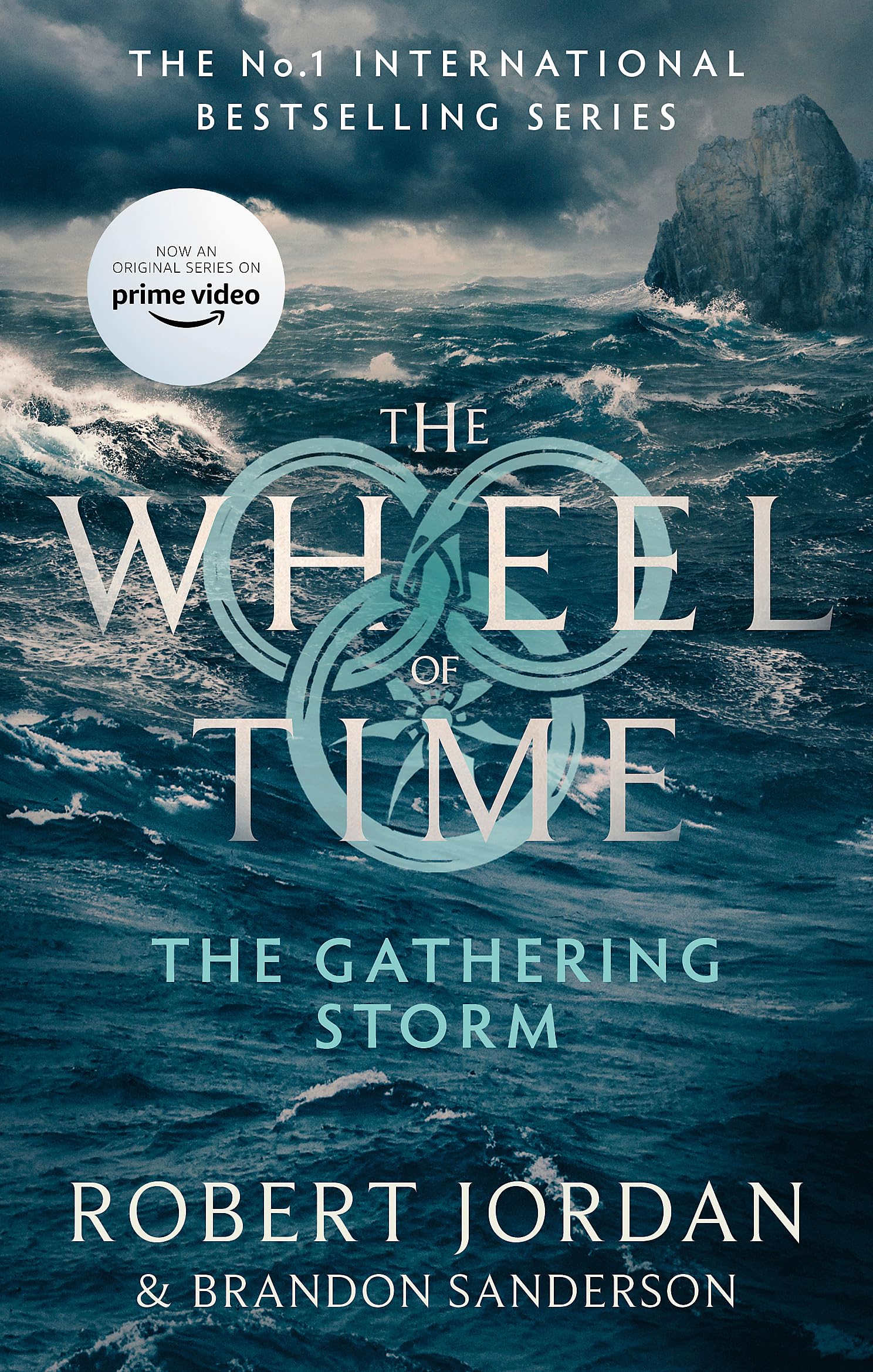 Front cover of the book 'The Gathering Storm: Book 12 of the Wheel of Time (Now a major TV series)' by Jordan, Robert & Sanderson.