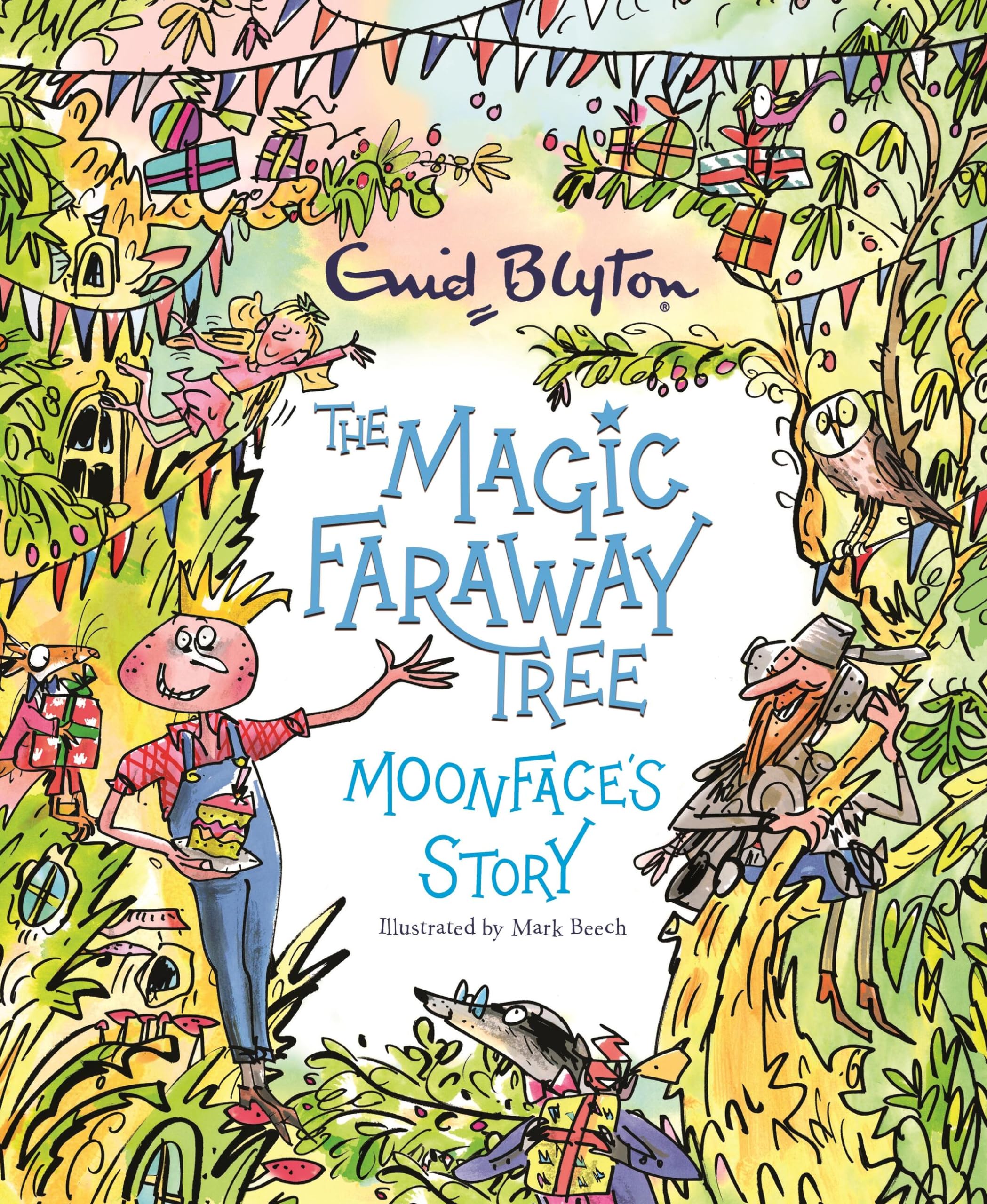 Front cover of the book 'The Magic Faraway Tree: Moonface's Story' by Blyton, Enid.