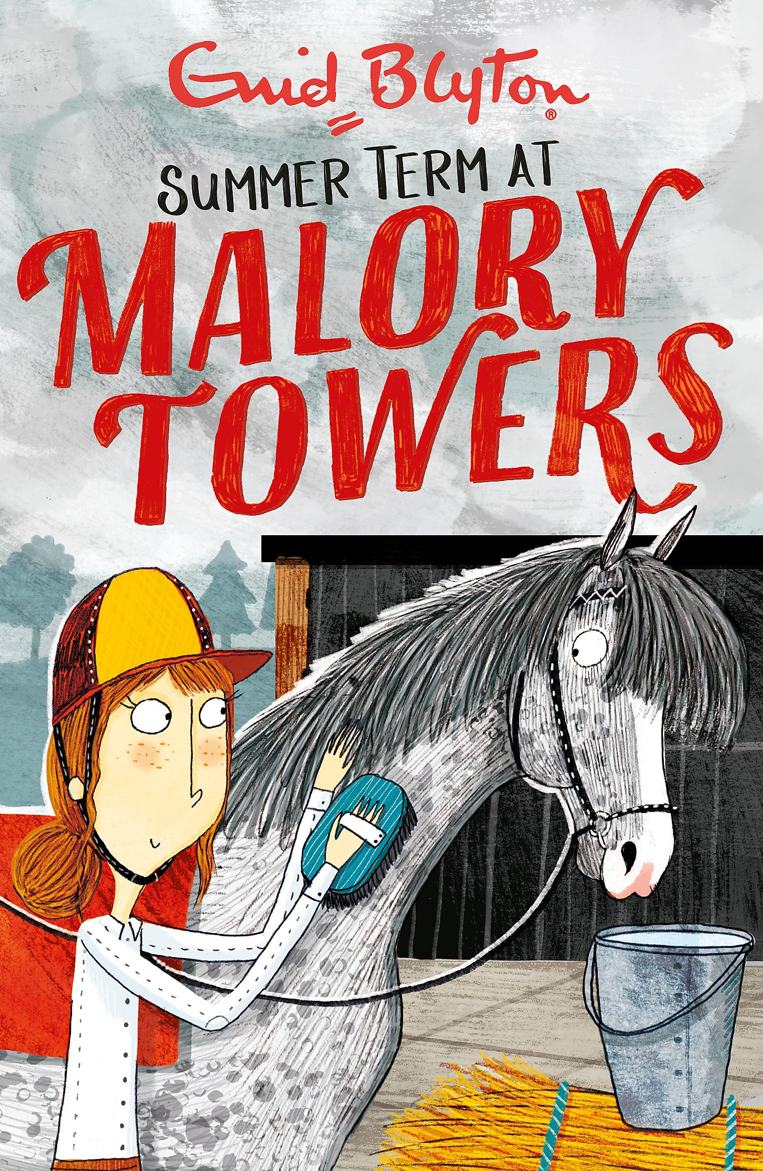 Front cover of the book 'Malory Towers Summer Term' by Enid Blyton.