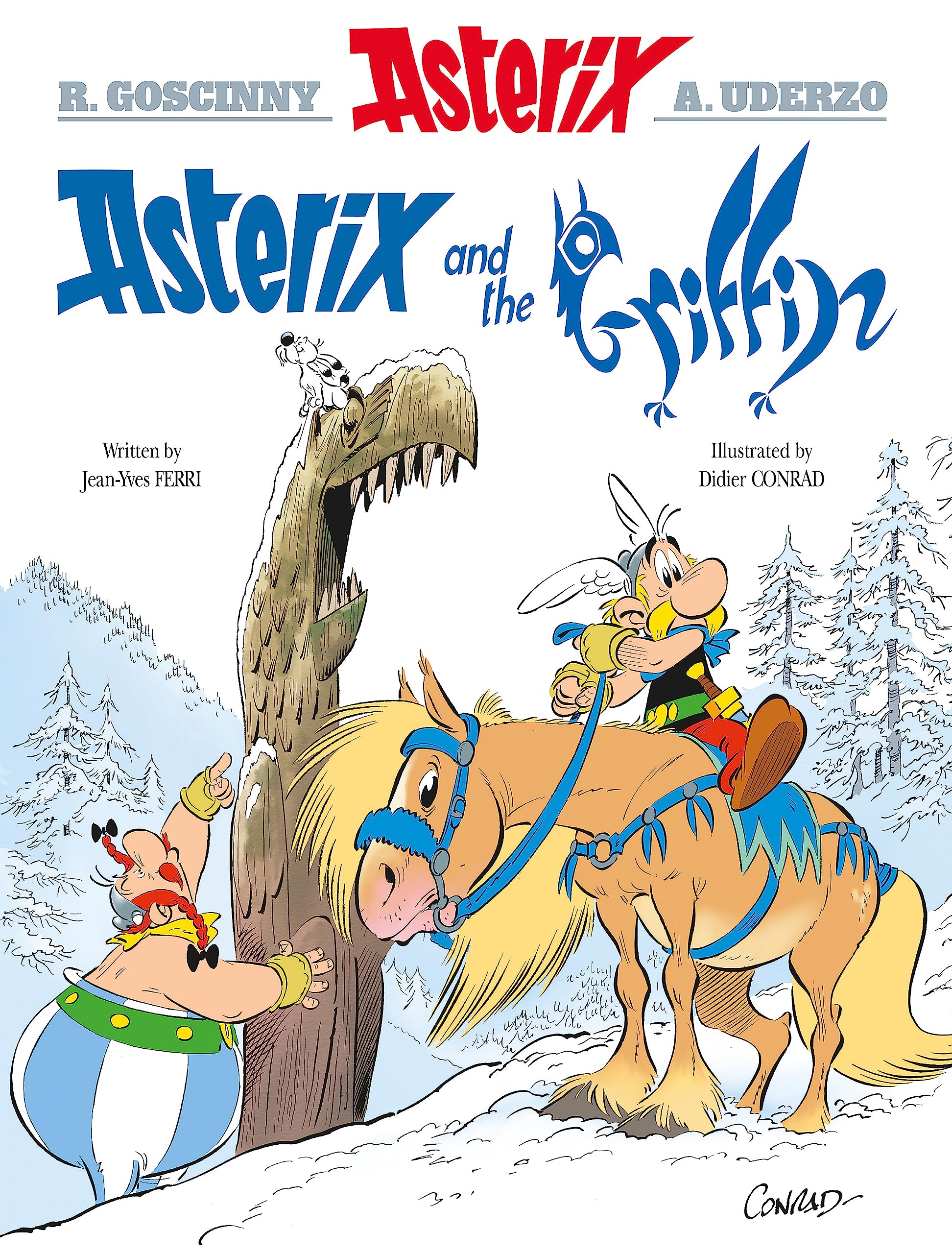 Front cover of the book 'Asterix: Asterix and the Griffin: Album 39' by Ferri, Jean-Yves.
