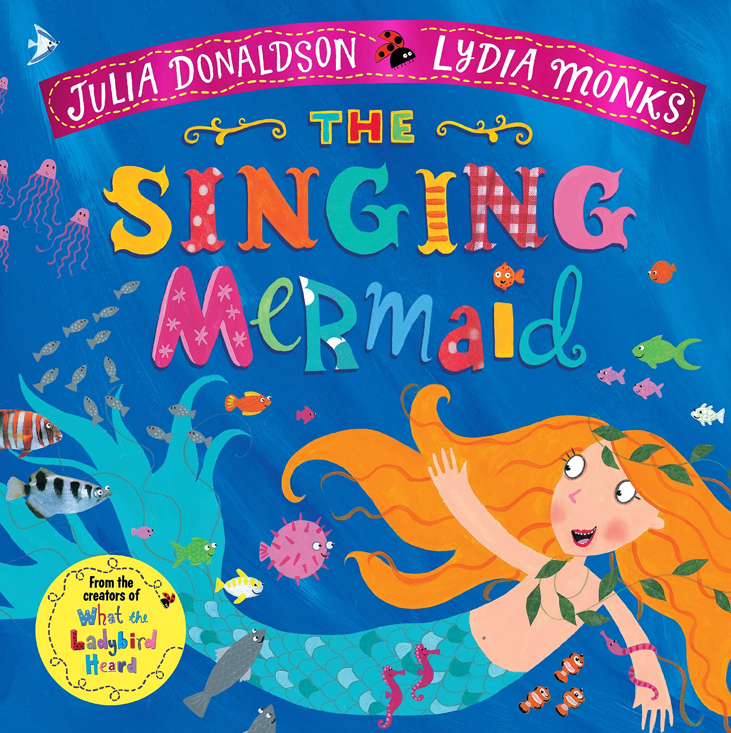 Front cover of the book 'Singing Mermaid' by Julia Donaldson.