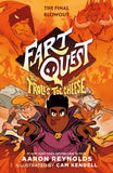 Front cover of the book 'Fart Quest: The Troll's Toe Cheese' by Aaron Reynolds, Cam Kendell.