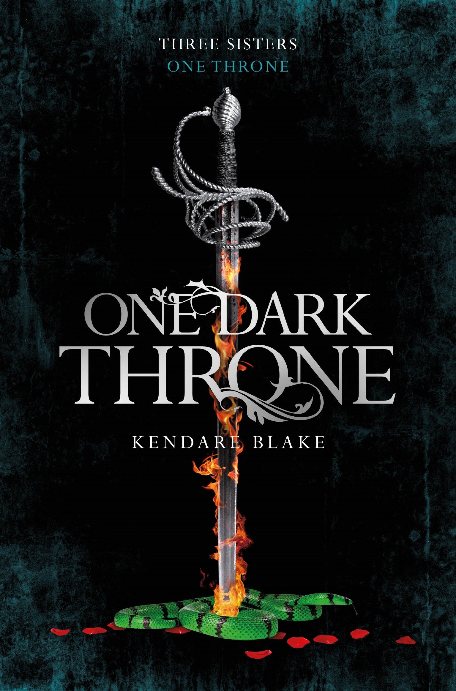 Front cover of the Paperback book 'One Dark Throne (Three Dark Crowns)' by Blake, Kendare.