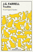 Front cover of the book 'Troubles' by J.G. Farrell.