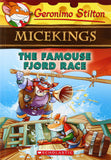 Front cover of the book 'The Famouse Fjord Race: (Geronimo Stilton Micekings #2) Stilton, Geronimo' by Geronimo Stilton.
