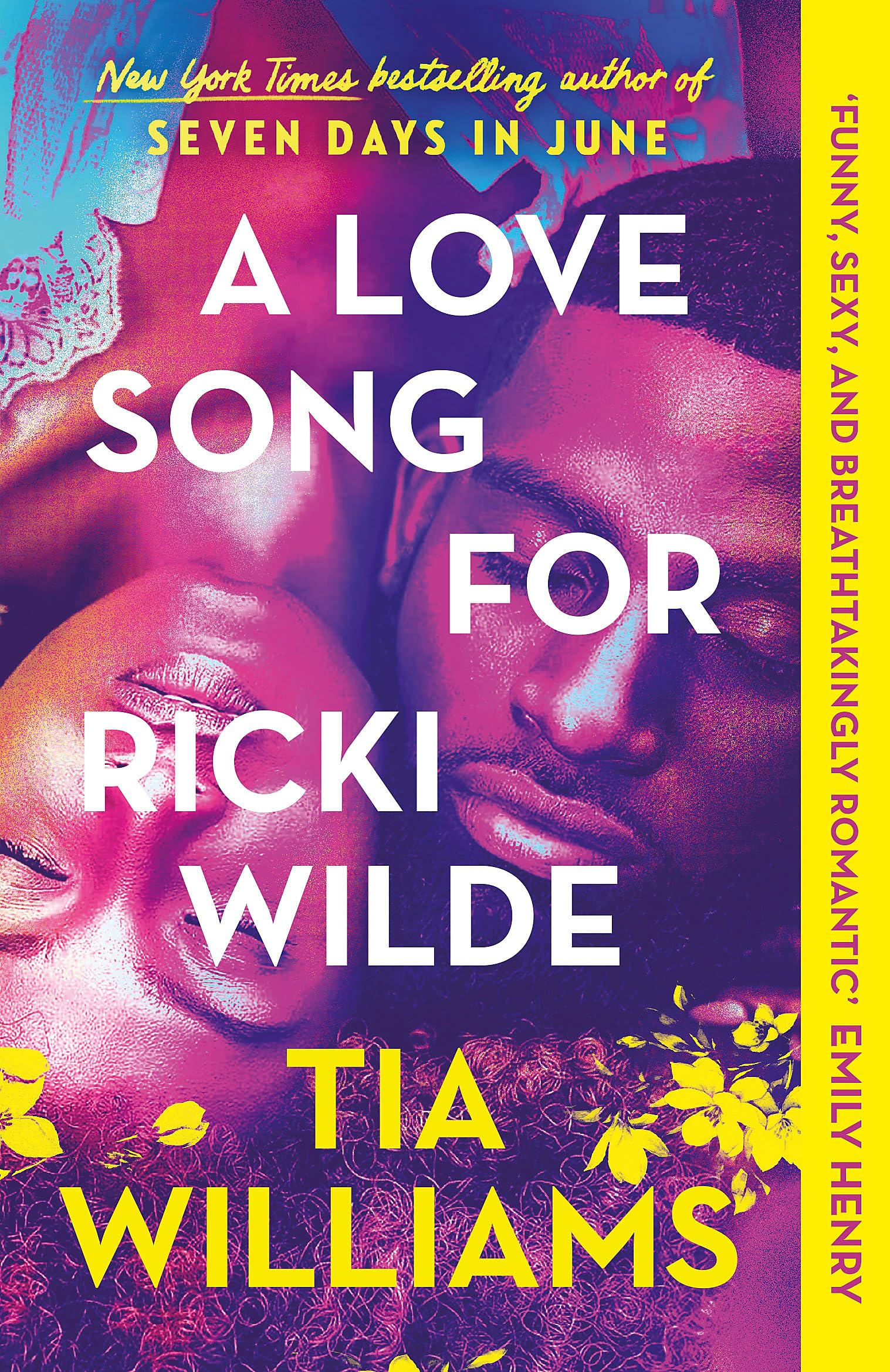 Front cover of the book 'A love song for ricki wilde' by Tia Williams.