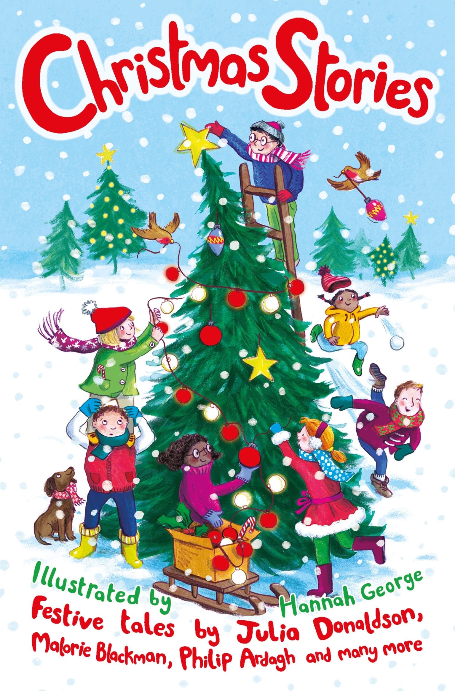 Front cover of the book 'Christmas Stories' by Gaby Morgan.