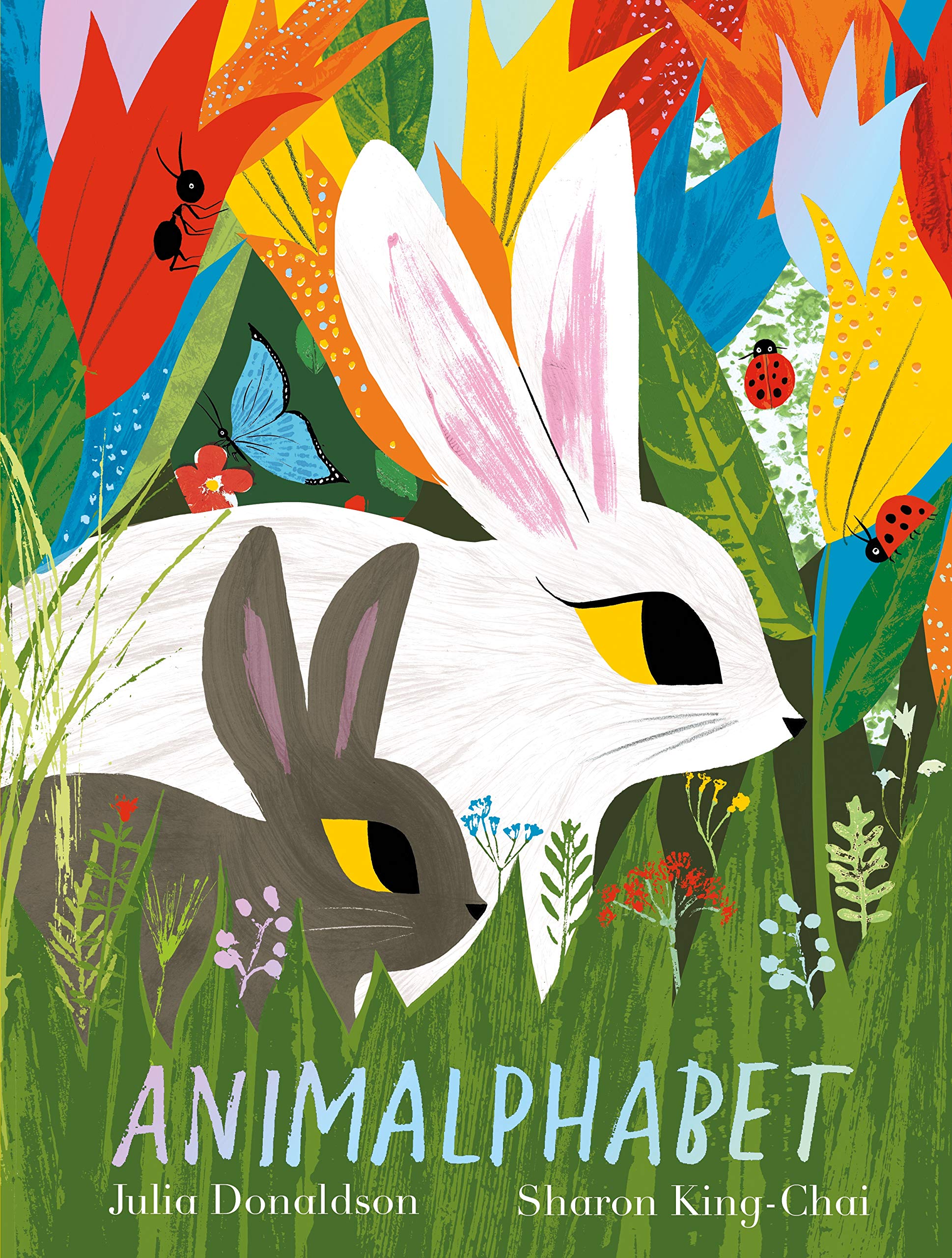 Front cover of the book 'Animalphabet' by Julia Donaldson.