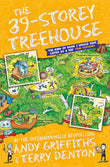 Front cover of the book 'The 39-Storey Treehouse (The Treehouse Books)' by Andy Griffiths.