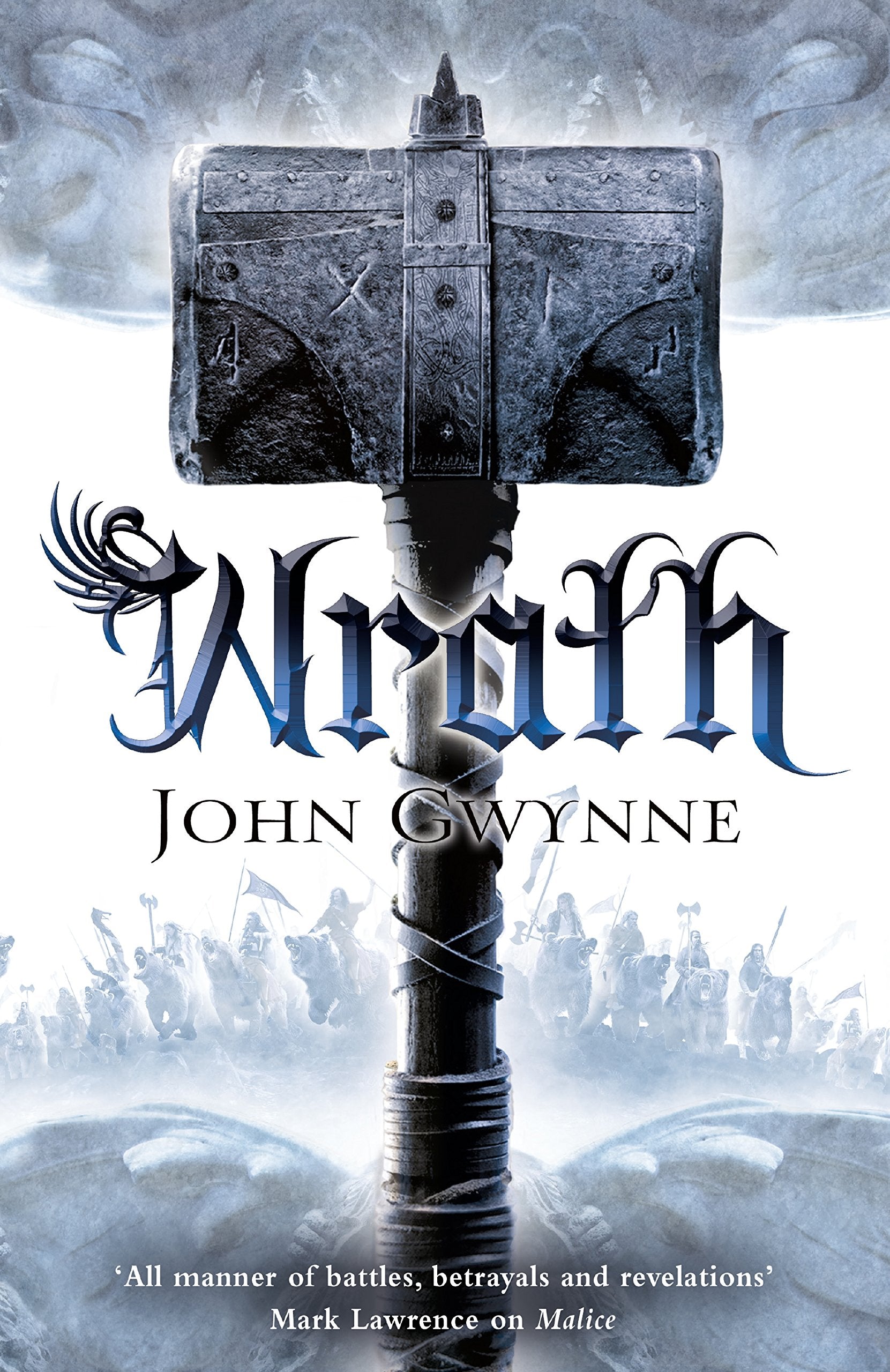 Front cover of the book 'Wrath' by John Gwynne.