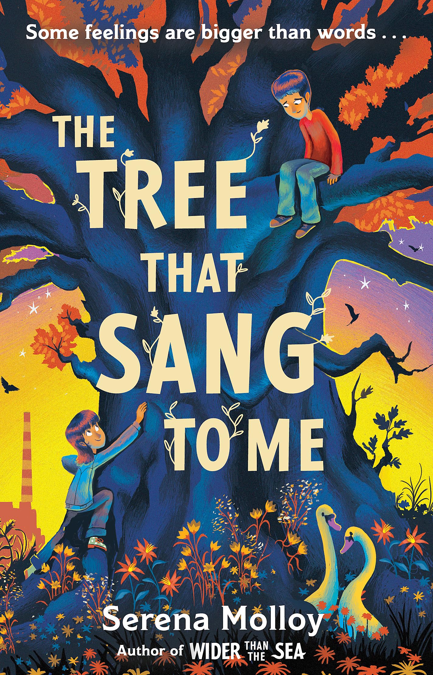 Front cover of the book 'Hodder Childrens Books The Tree That Sang To Me A beautiful story of empathy and friendship by award-winning author.' by Serena Molloy.