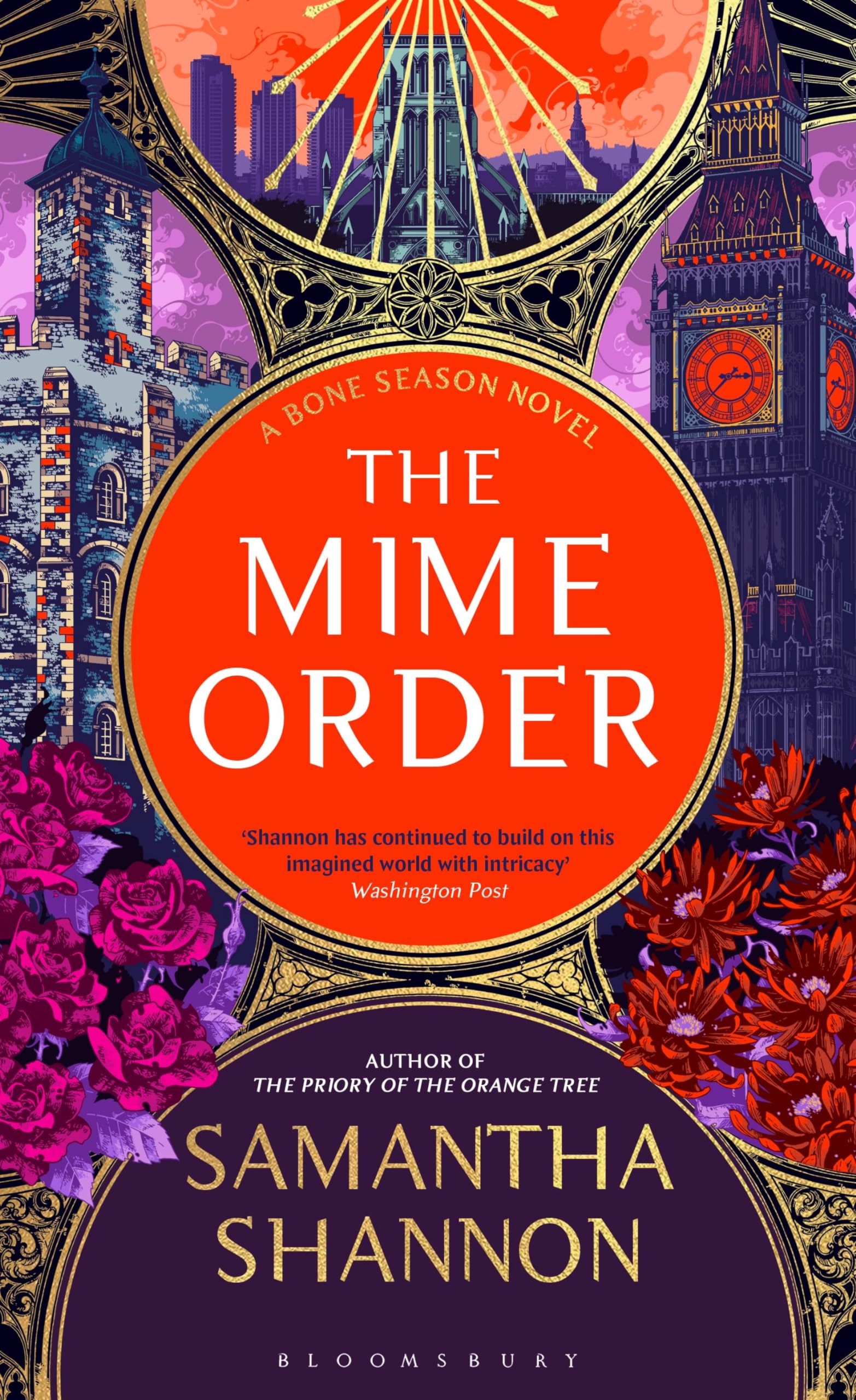 Front cover of the book 'Bloomsbury The Mime Order Authors Preferred Text (The Bone Season).' by Samantha Shannon.