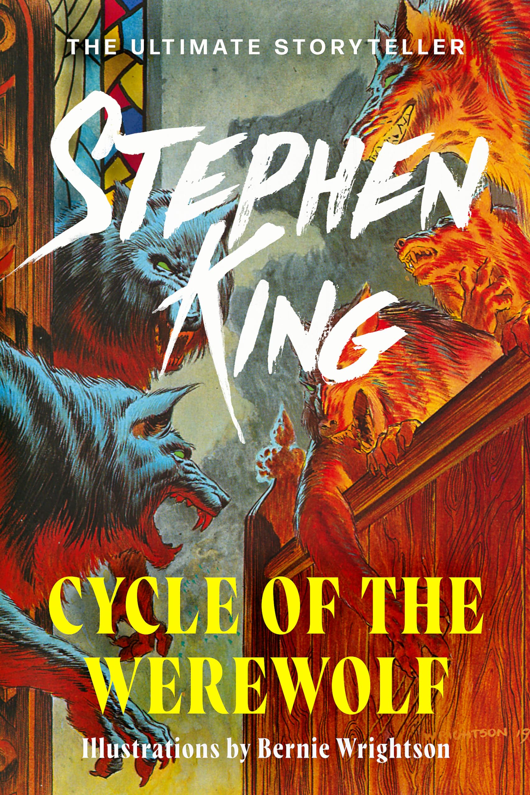 Front cover of the book 'Cycle of the Werewolf: The classic masterpiece from the No. 1 bestseller' by Stephen King.