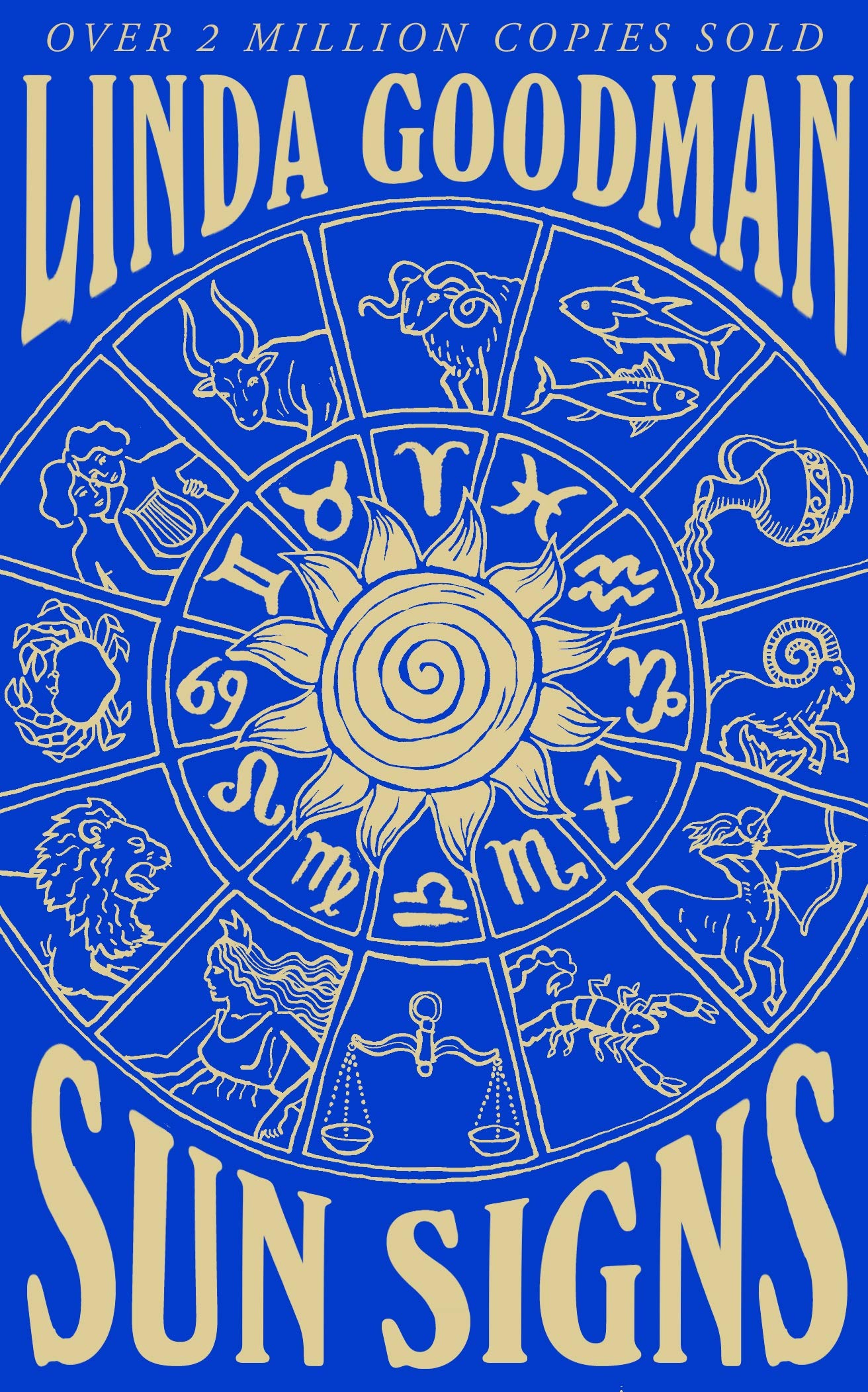 Front cover of the book 'Linda Goodmans Sun Signs' by Linda Goodman.