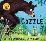 Front cover of the book 'Gozzle' by Sara Ogilvie Julia Donaldson.