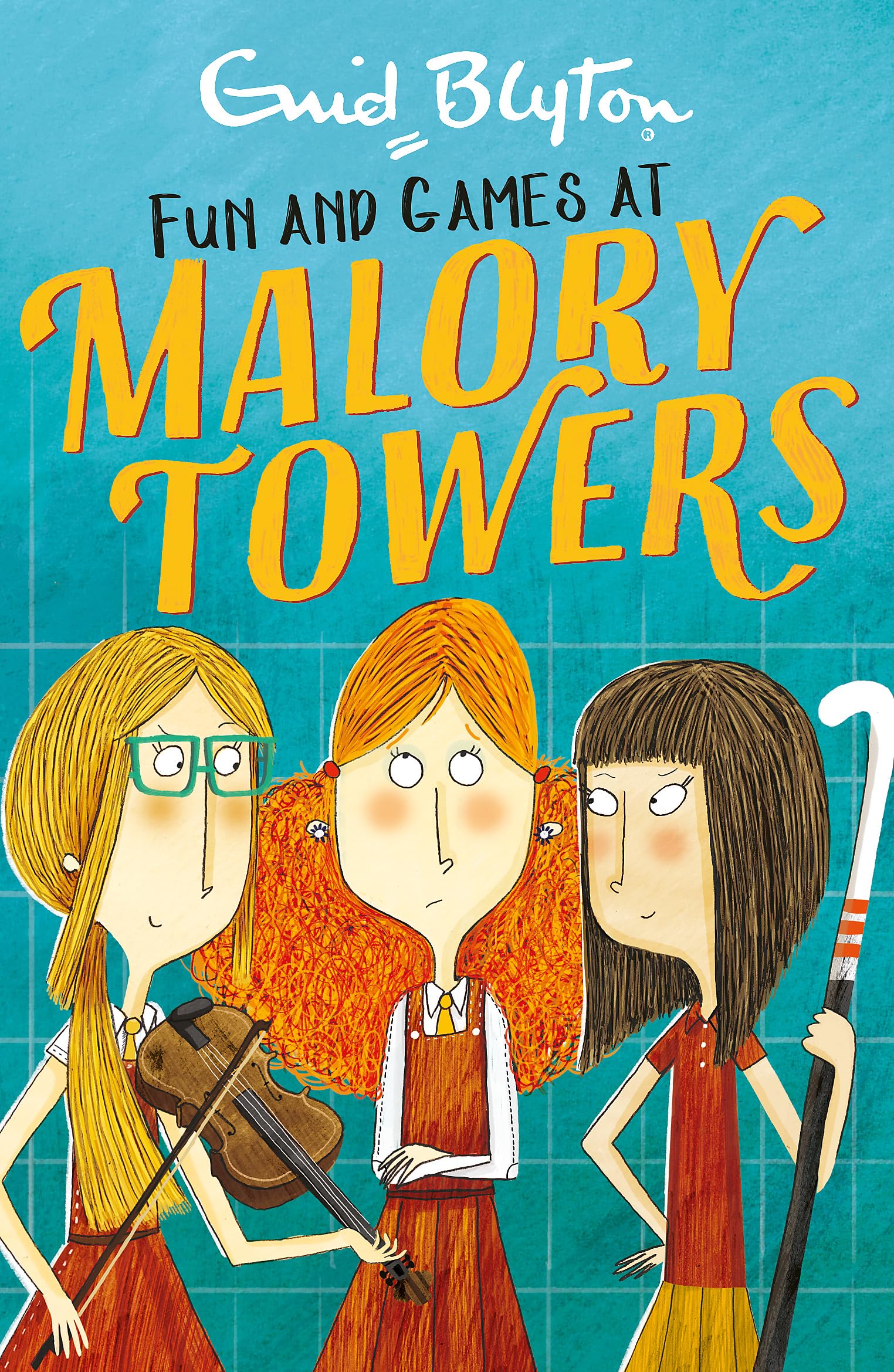Front cover of the book 'Malory Towers: Fun and Games: Book 10' by Enid Blyton.