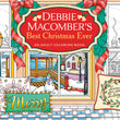 Front cover of the book 'Debbie Macomber's Best Christmas Ever: An Adult Coloring Book' by Macomber Debbie.