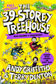 Front cover of the book 'Macmillan Childrens Books The 39-Storey Treehouse.' by Andy Griffiths.