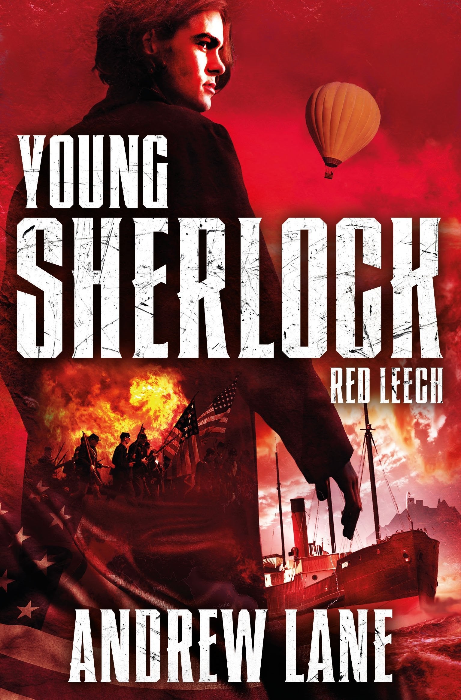 Front cover of the book 'Red Leech (Young Sherlock Holmes)' by Lane Andrew.