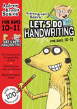Front cover of the book 'Let's do Handwriting 10-11' by Brodie, Andrew.