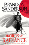 Front cover of the book 'Words Of Radiance Part One' by Sanderson Brandon.
