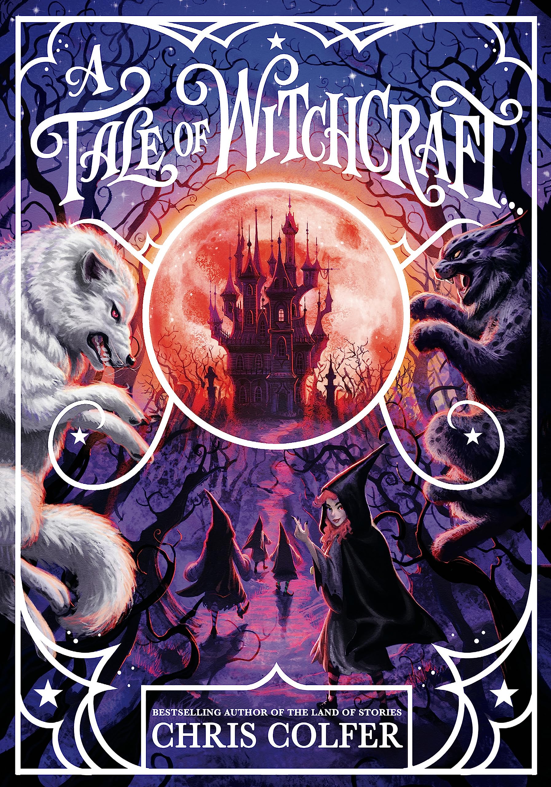 Front cover of the book 'A Tale of Magic: A Tale of Witchcraft' by Chris Colfer.